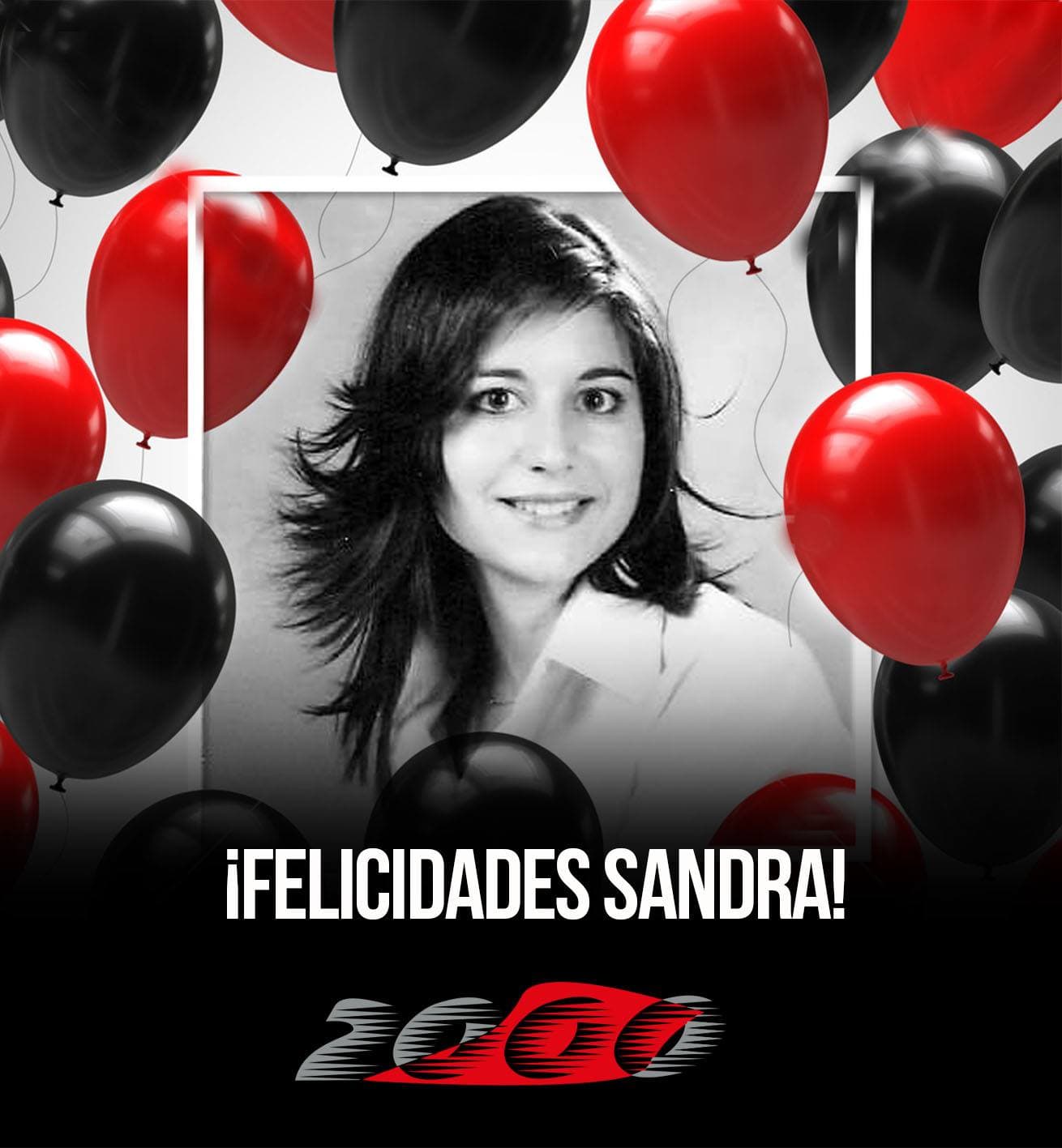 Felicidades Sandra del equipo Grupo 2000