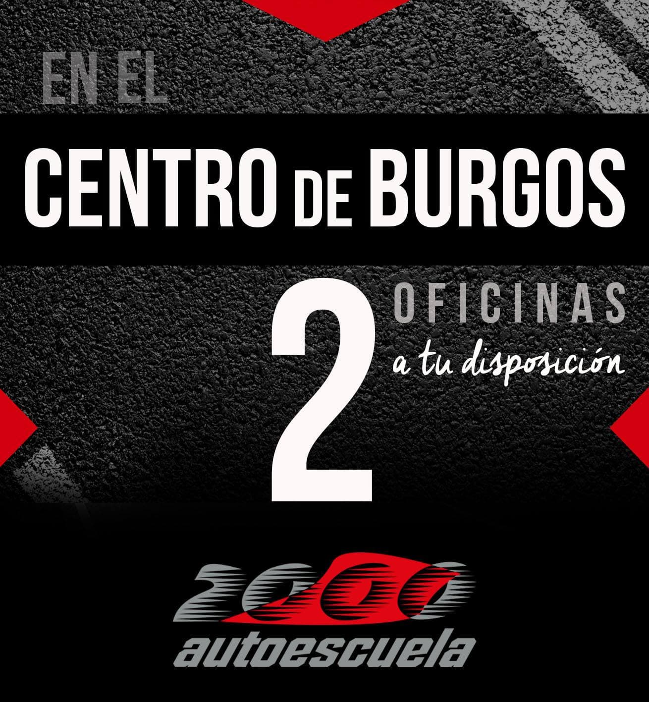 Dos oficinas en el centro de Burgos