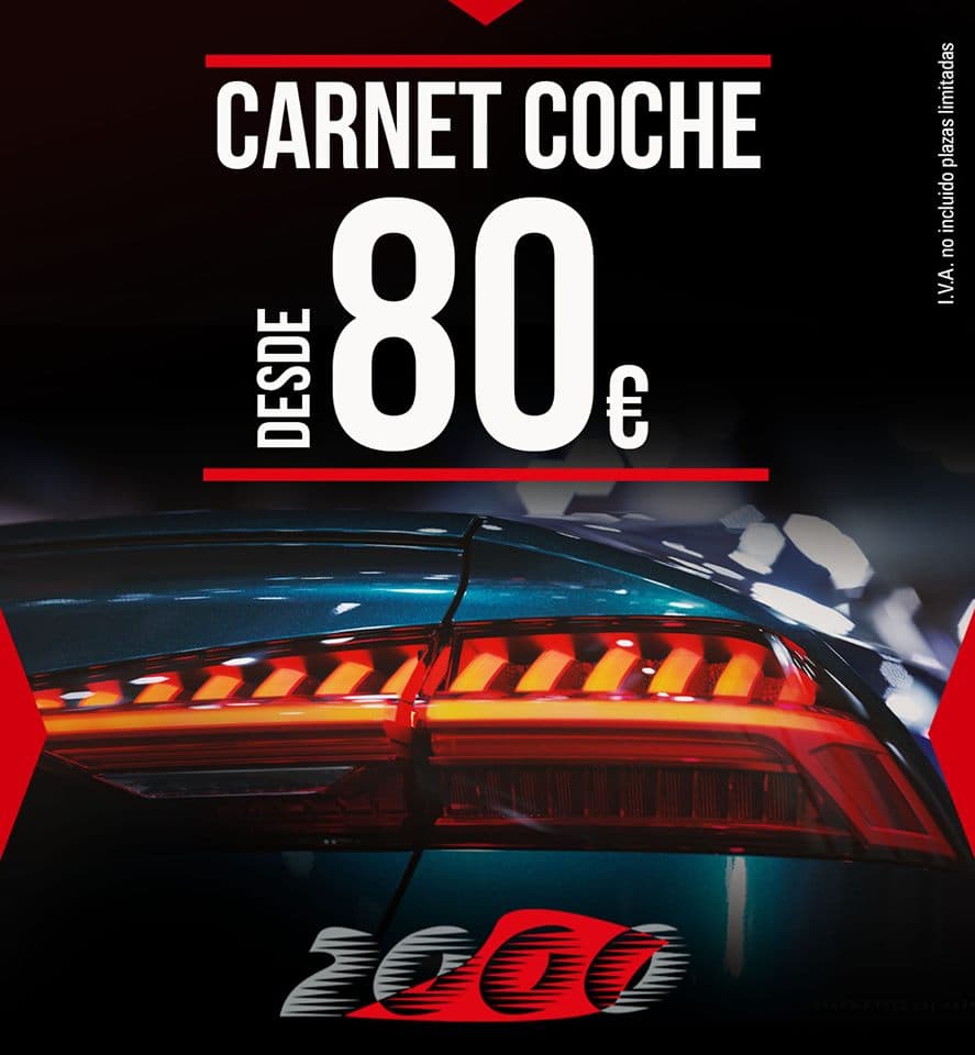 Carnet de coche desde 80€